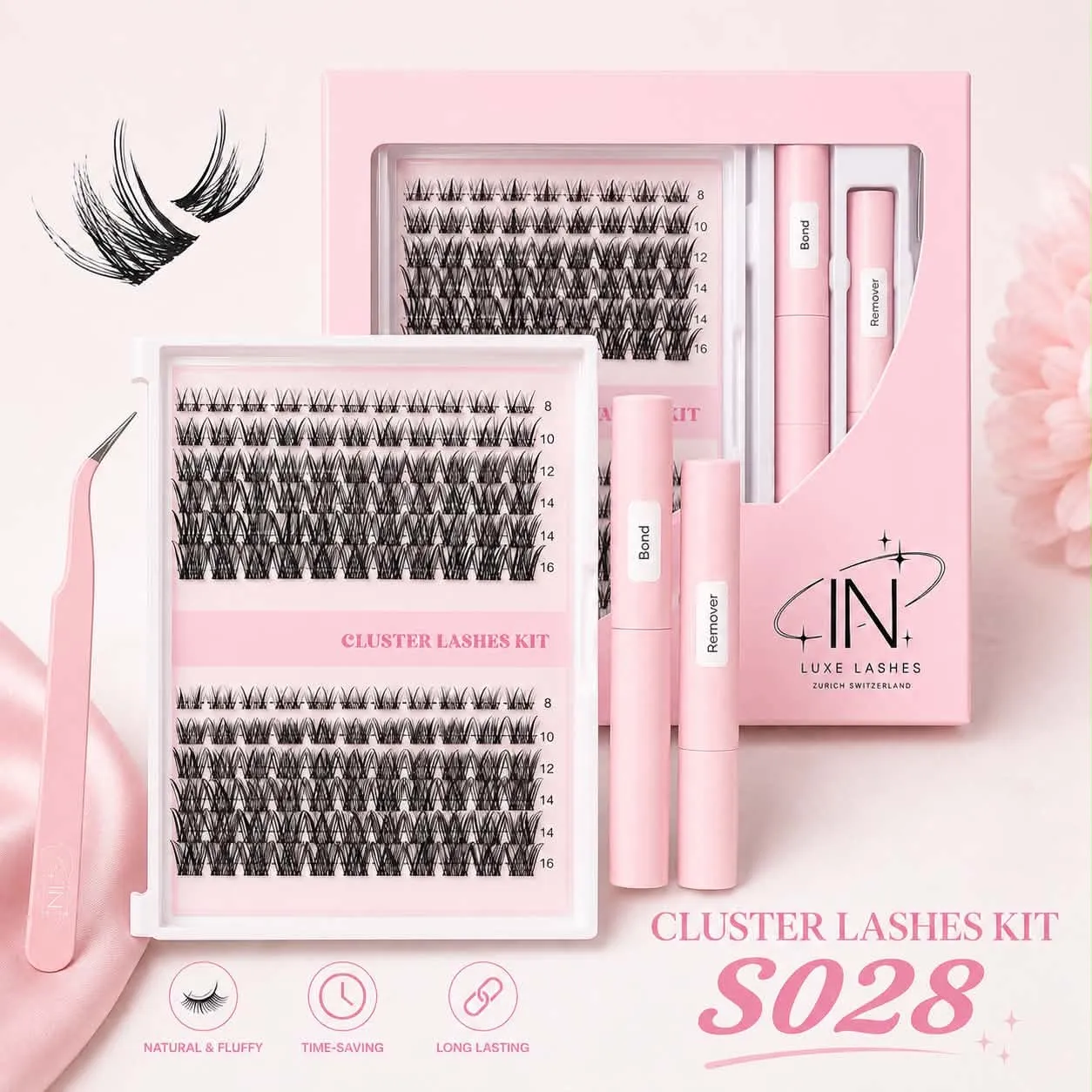 Cluster Lashes Kit - S028