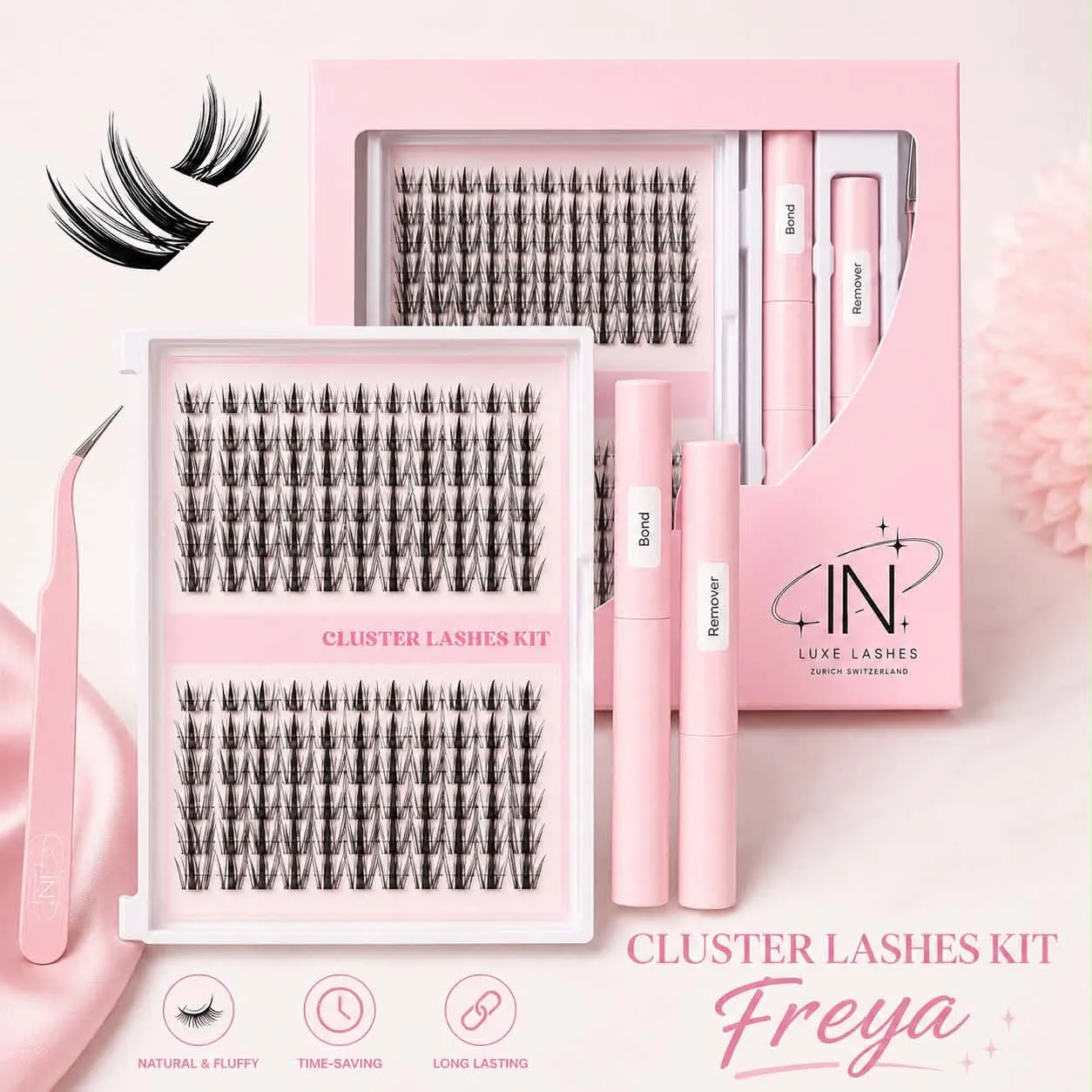 Cluster Lashes Kit - Freya